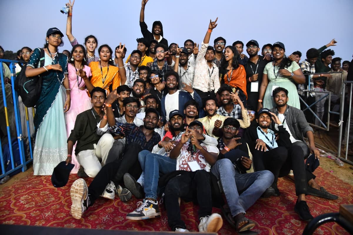 A close-up of a robot built for a technical competition.